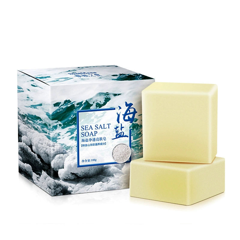 Sea Salt Soap Goat Milk 100g/3.52 oz bar