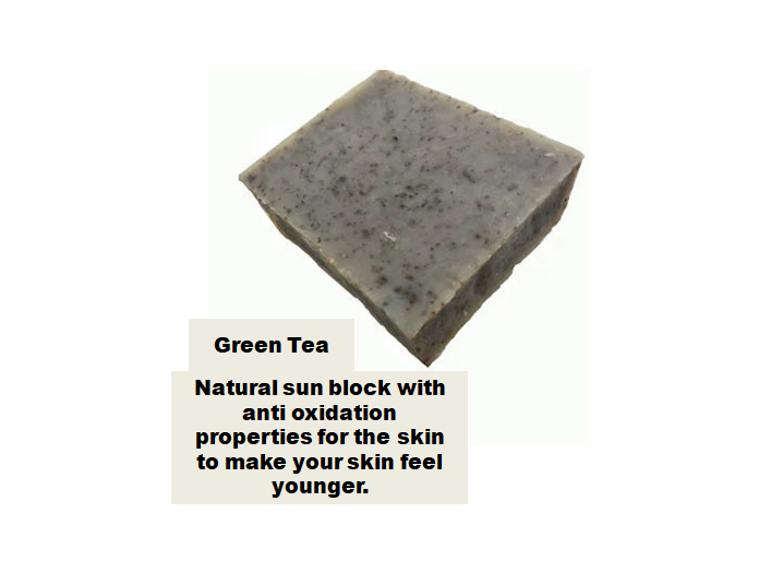 Plant Based Green Tea All natural bar